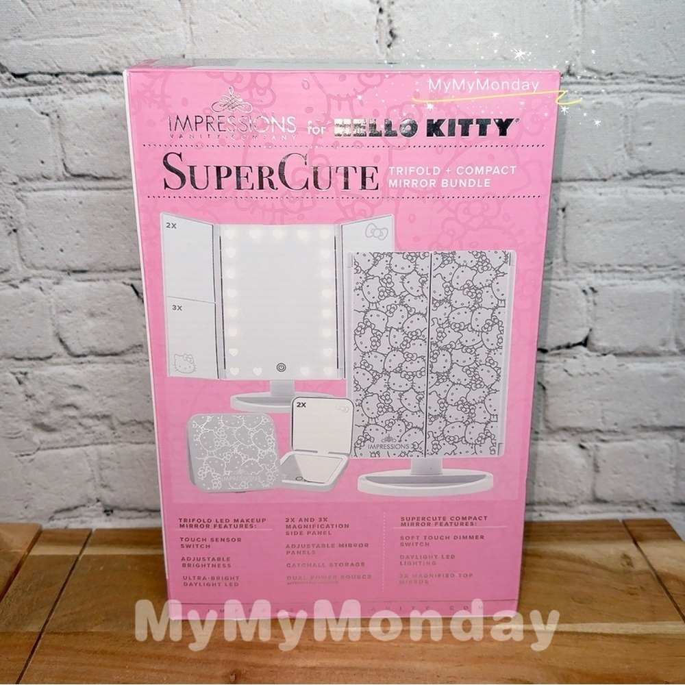 Impressions Hello Kitty Mirror And Compact Mirror Bundle